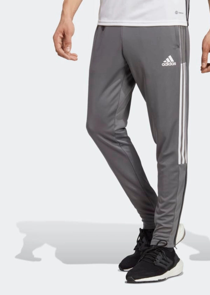 Grey adidas tiro pants best sale