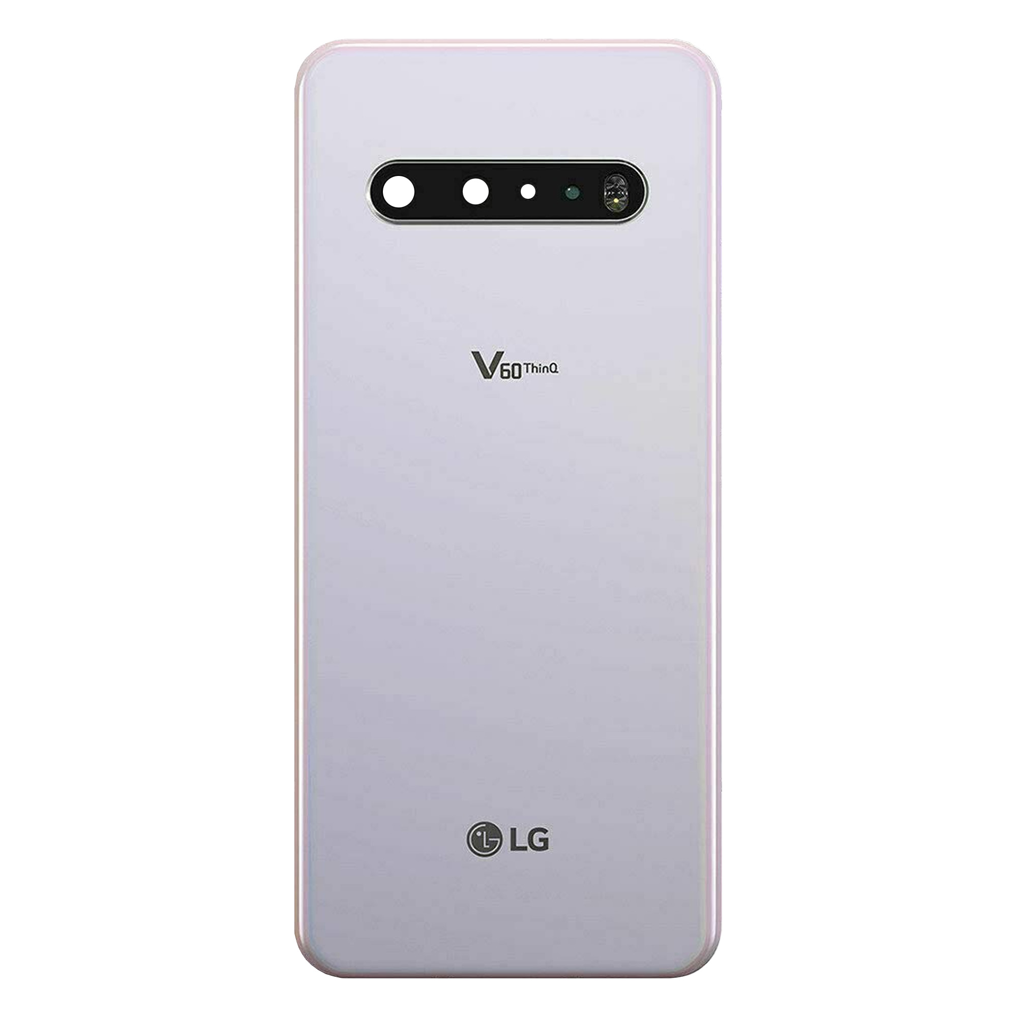 thumbnail image 2 of White Tempered Glass Battery Back Cover For LG Velvet Verizon 5G G900VM G900TM 2 of 4