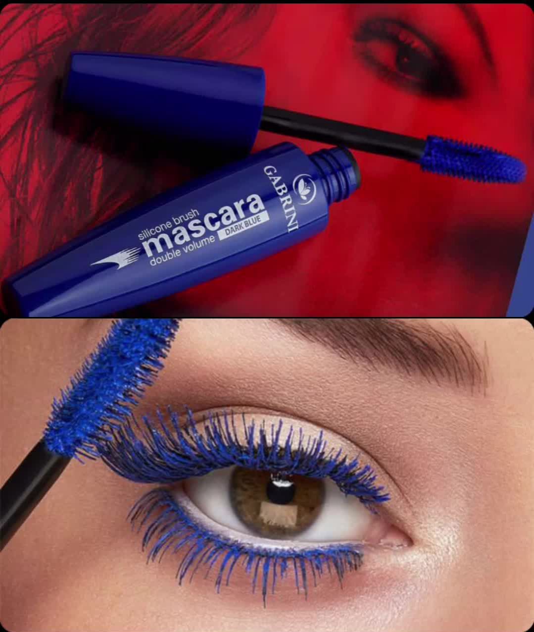 Blue Mascara Waterproof Curling Top Coat Eye Mascara
