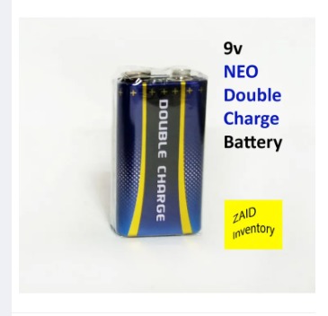 Neo High power 9v Battery Heavy duty for Toys, Electronic Accessories, DIYs and etc