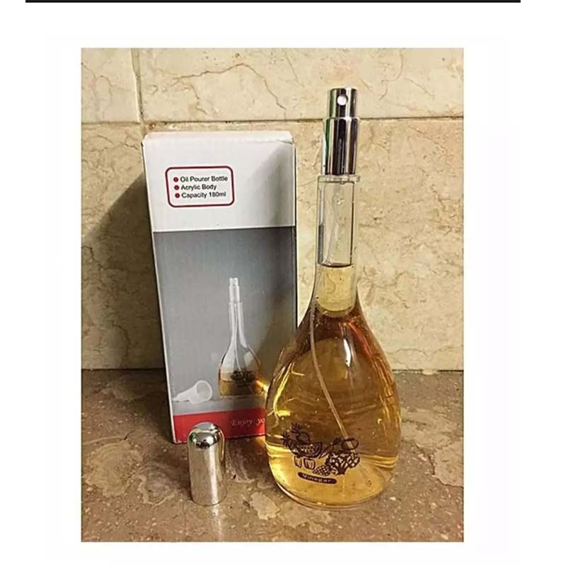Acrylic Cooking Oil Spray Bottle