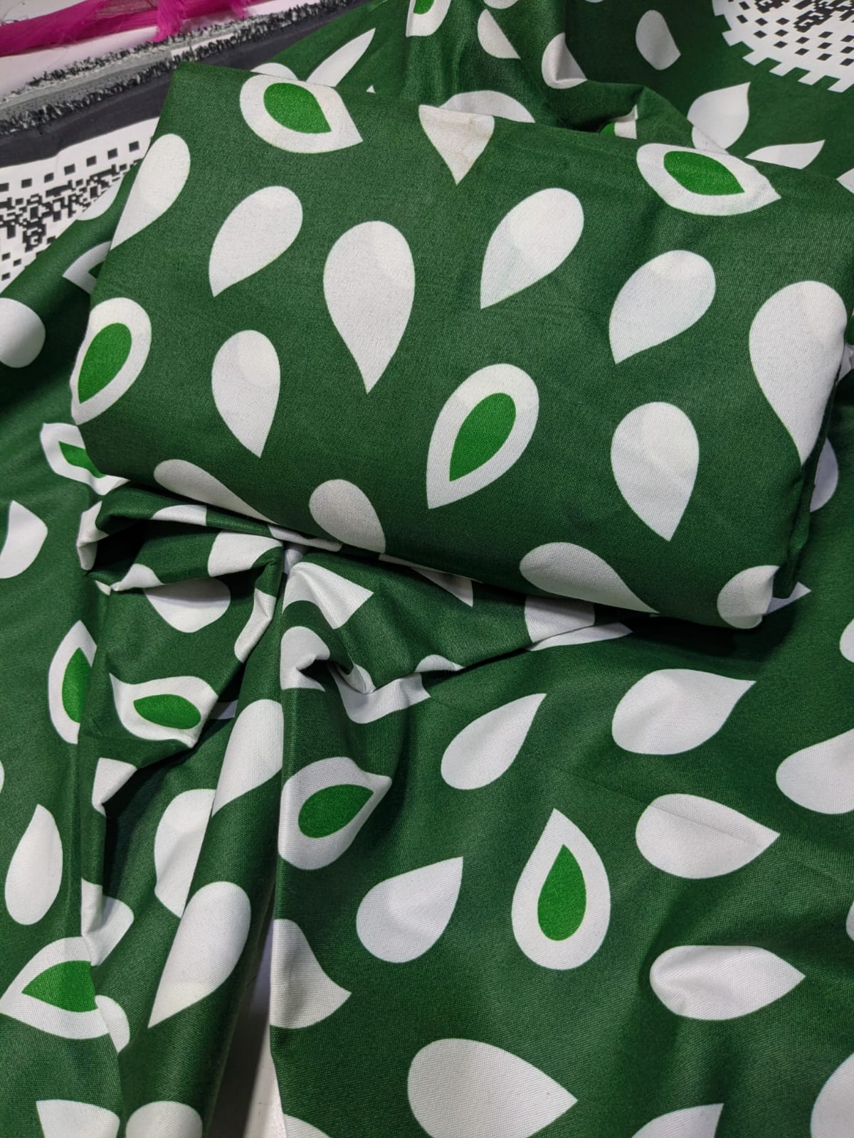 PC Cotton Printed Unstitch 2 Pieces Set