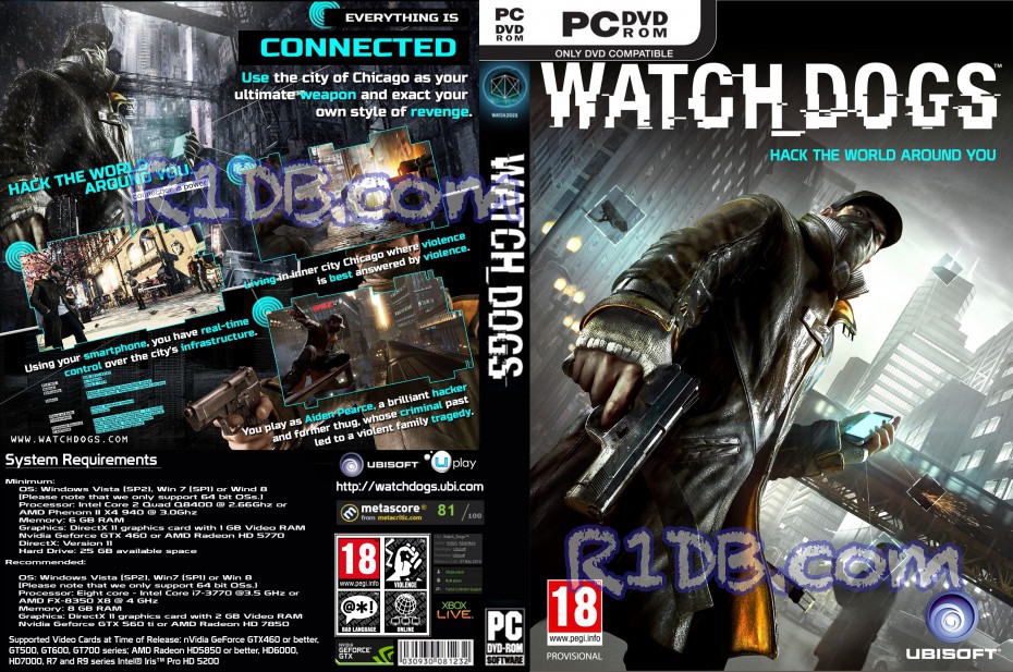 watch dogs 1 pc