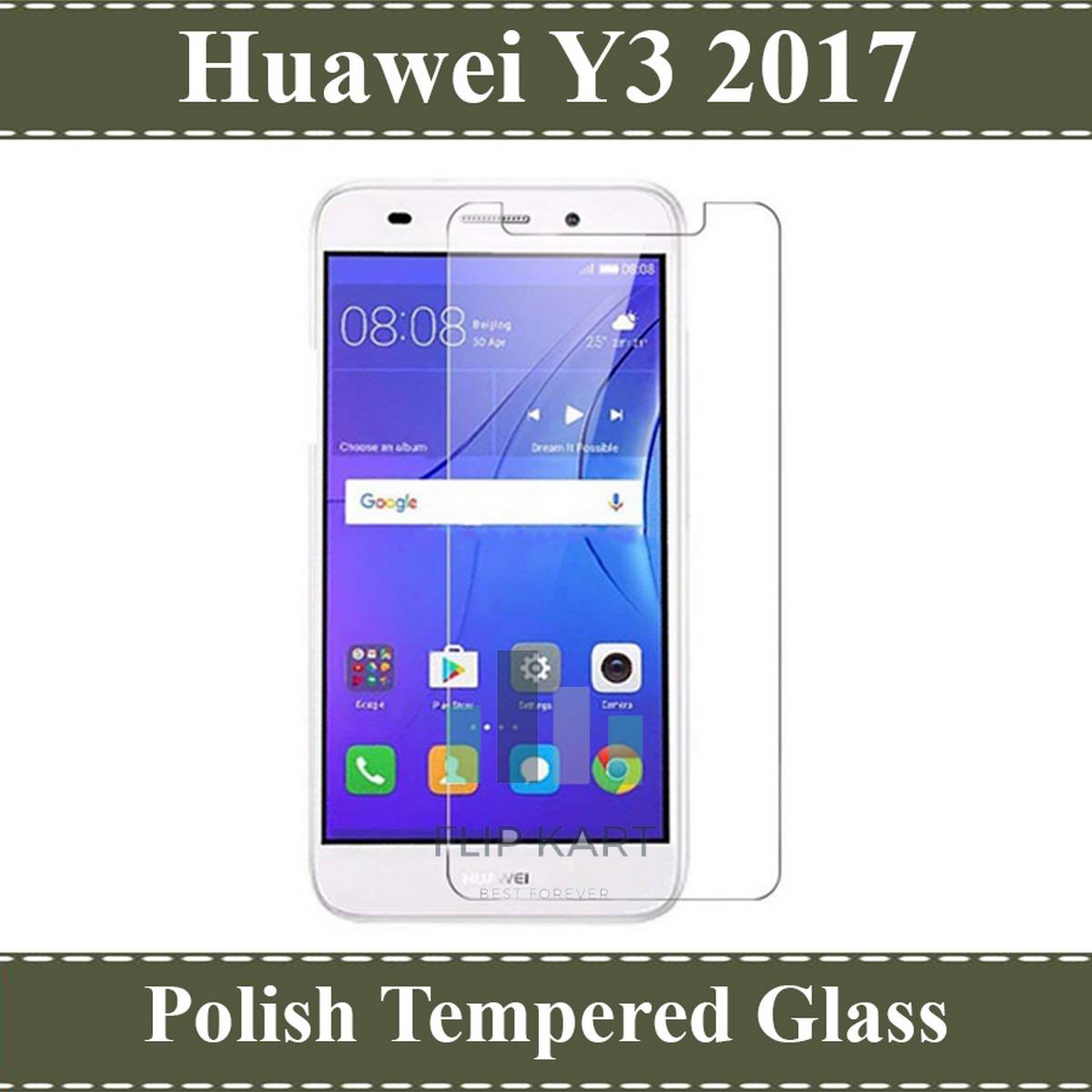 huawei y3 2017 tempered glass