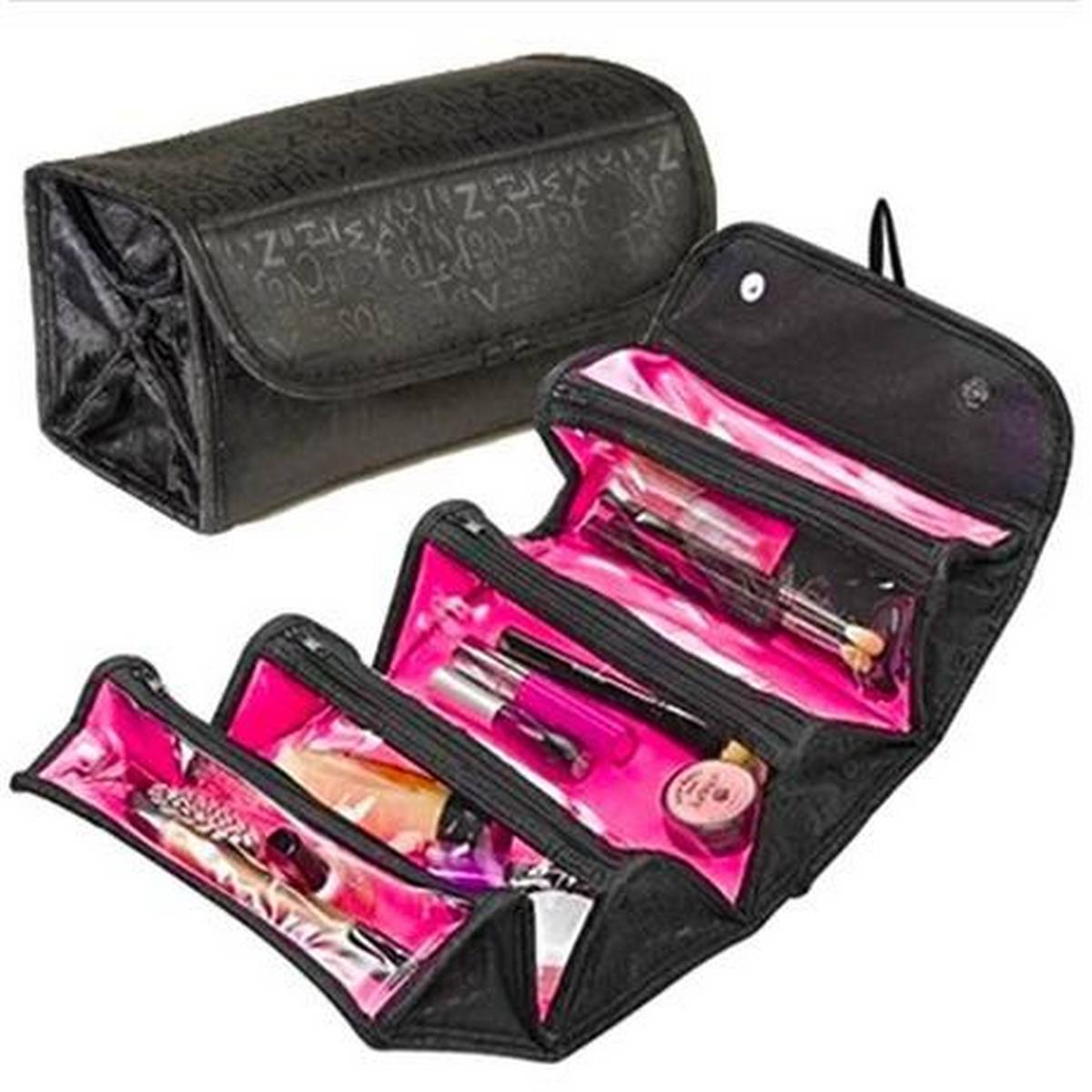 Makeup Organizer & Cosmetic Bag for Ladies Black