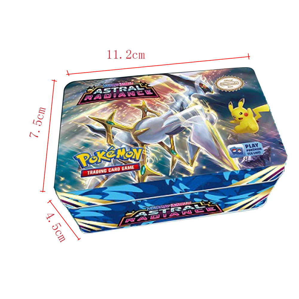 New TEMPORAL FORCES Pokemon cards Iron Box 42 Card Battle Game Hobby Collectibles Game Collection Anime Children's Cards