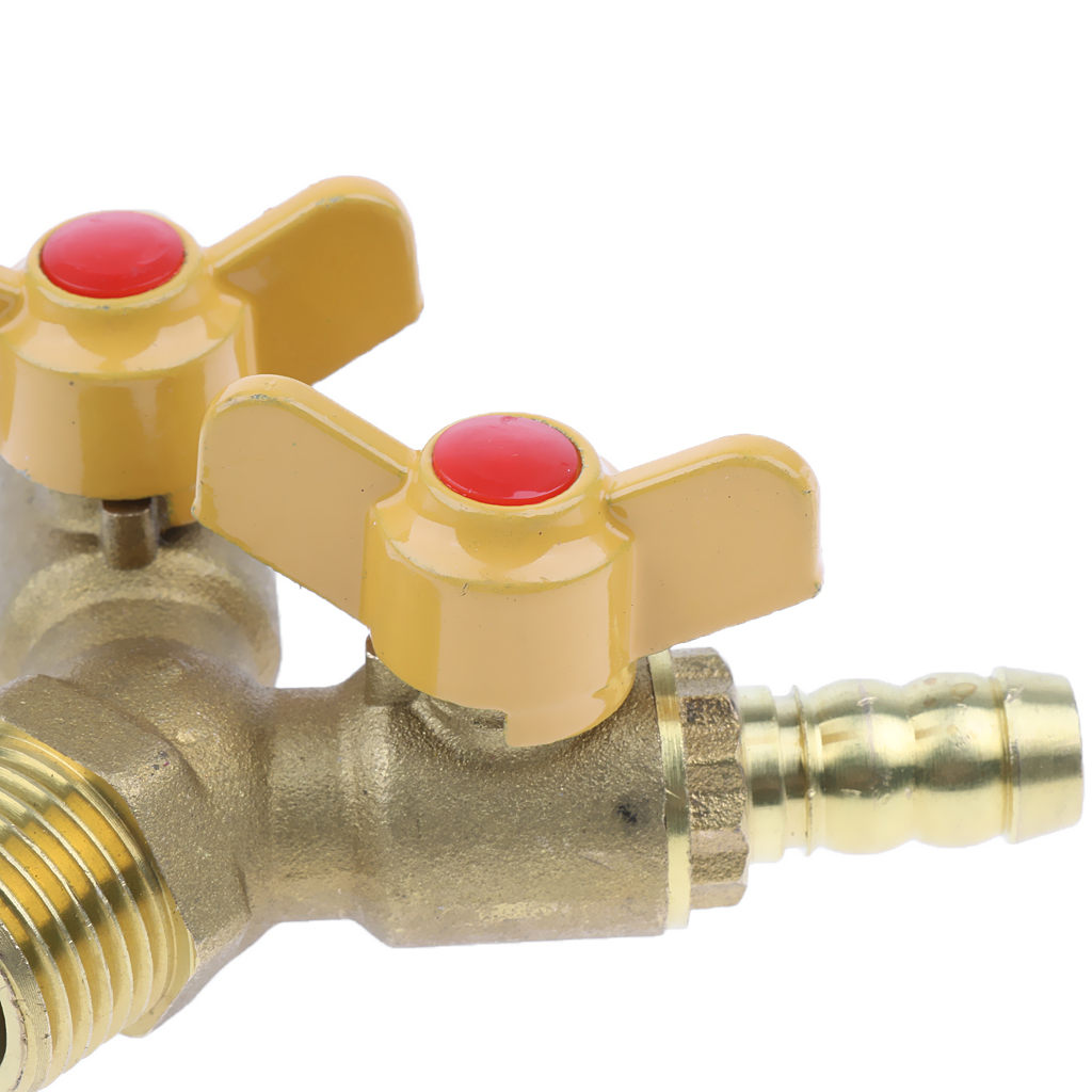 Two Ways Gas Pipeline Splitter Control Valve Y Connector Adaptor Male Thread Buy Online At Best Prices In Pakistan Daraz Pk