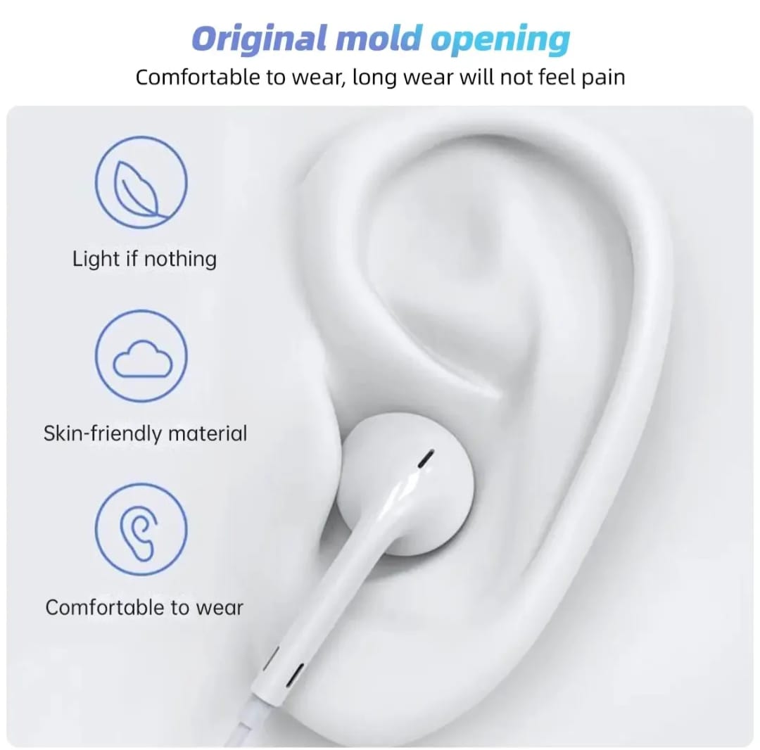 Gionee Original Handsfree Type-C Premium Sound Quality_HiFi Deep Bass With Noise Isolation_Built-in Mic, Comfortable Fit, Tangle-Free Cable, Durable Design, HD Calling, Universal Compatibility, Wired Earphones for Android Smartphones & Devices