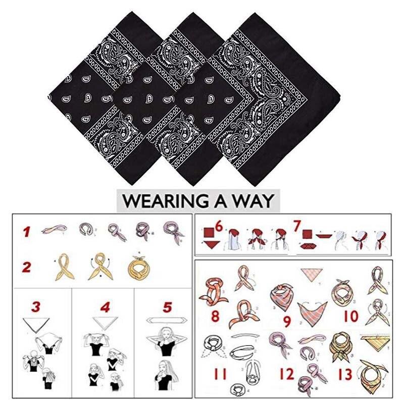 Techmanistan Trending Paisley Bandana Scarf, Bandana for Girls, Bandana for Men Head