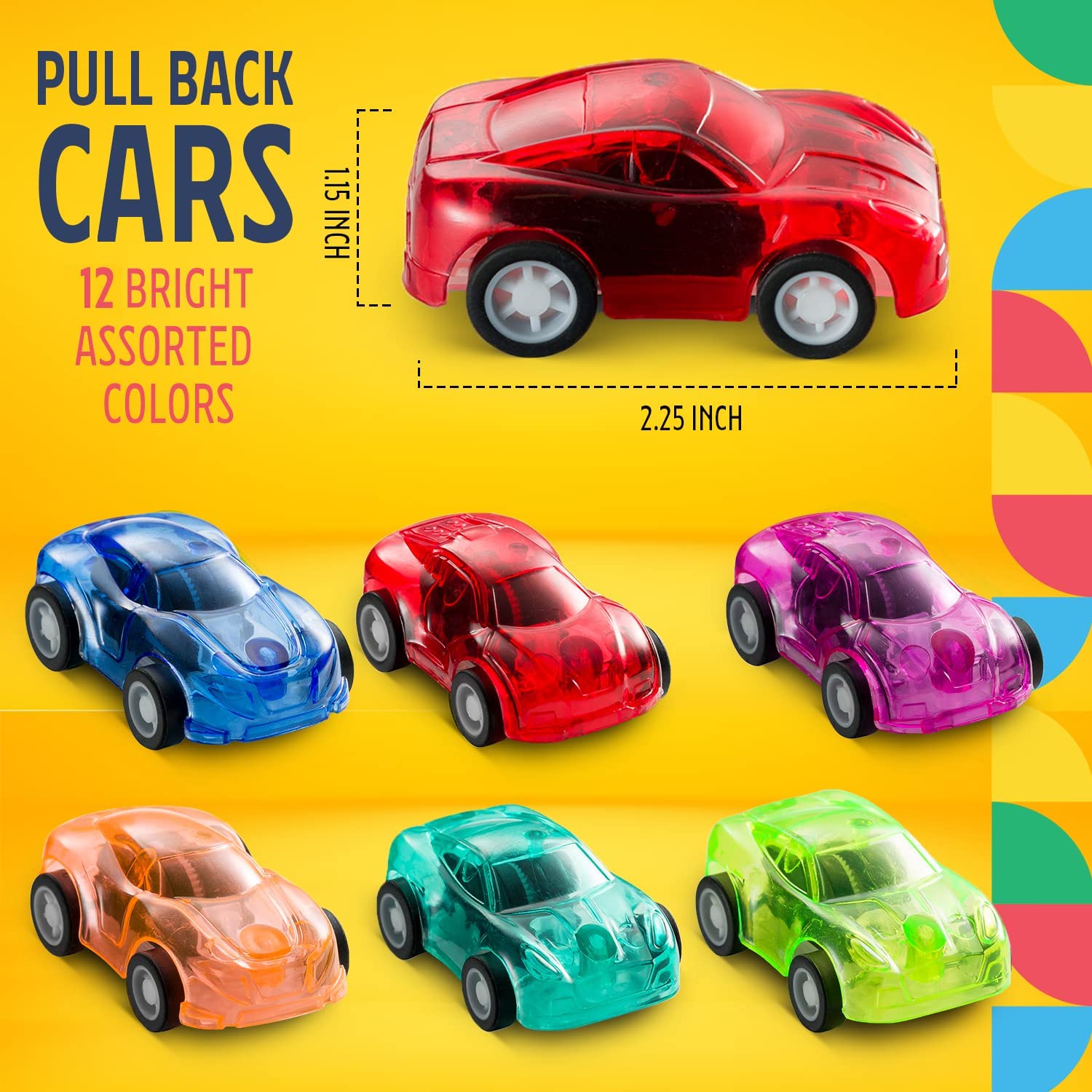 Monster Truck Toys, Push & Go Toy Trucks Friction Power Toys - 4 Wheel Drive Vehicles Toy 2857239042055