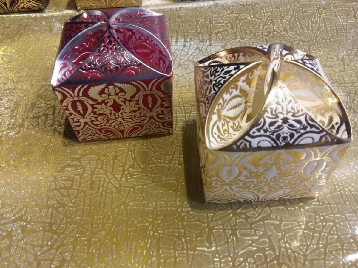 Nikah Favor Boxes - Pack of 100: Buy 
