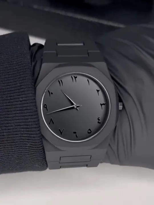 Aura Watch Blue - Aura Watch For Men - Aura Watch Black - Aura Watch Arabic - Aura Watch Fiber - Aura Watch For Men Luxury Men - Aura Watch For Boys - Aura Watches - Ghari - Unisex - Fiber Watch