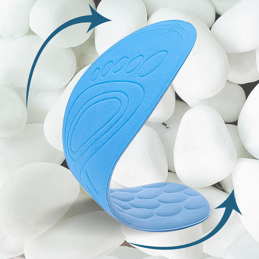 Adjustable Nano Antibacterial Sport Insoles Sneakers Memory Foam Shoes Pads Deodorant Sweat Absorption Running Cushion