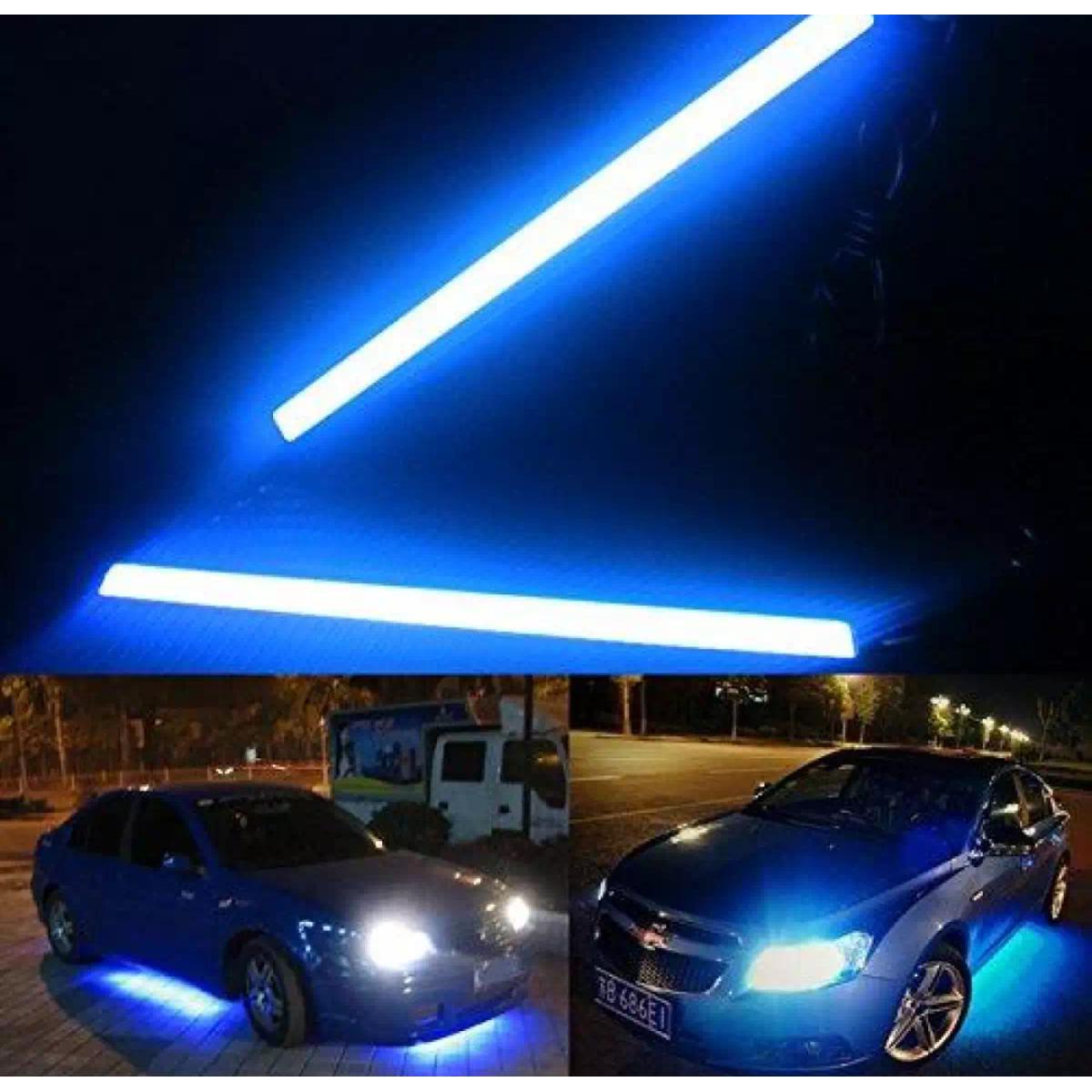 Day light 2 pieces universal 12 volt car bumper light decoration bike motorcycle car