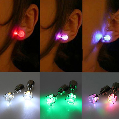 Light up hot sale stud earrings