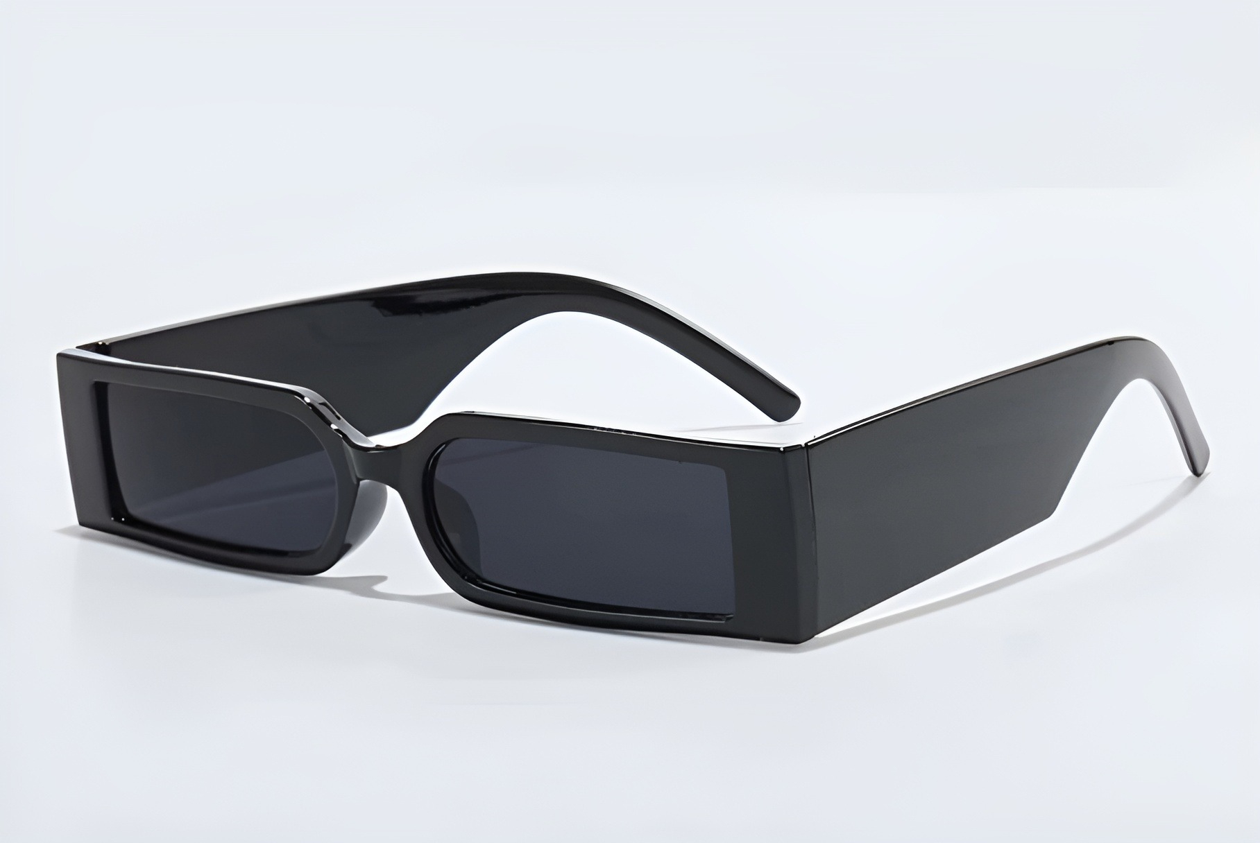 Trendy Rectangle Frame Sunglasses Hip Hop Rectangle Frame Sunglasses MC Stan Sunglasses UV Protection, Polarized, Riding Glasses