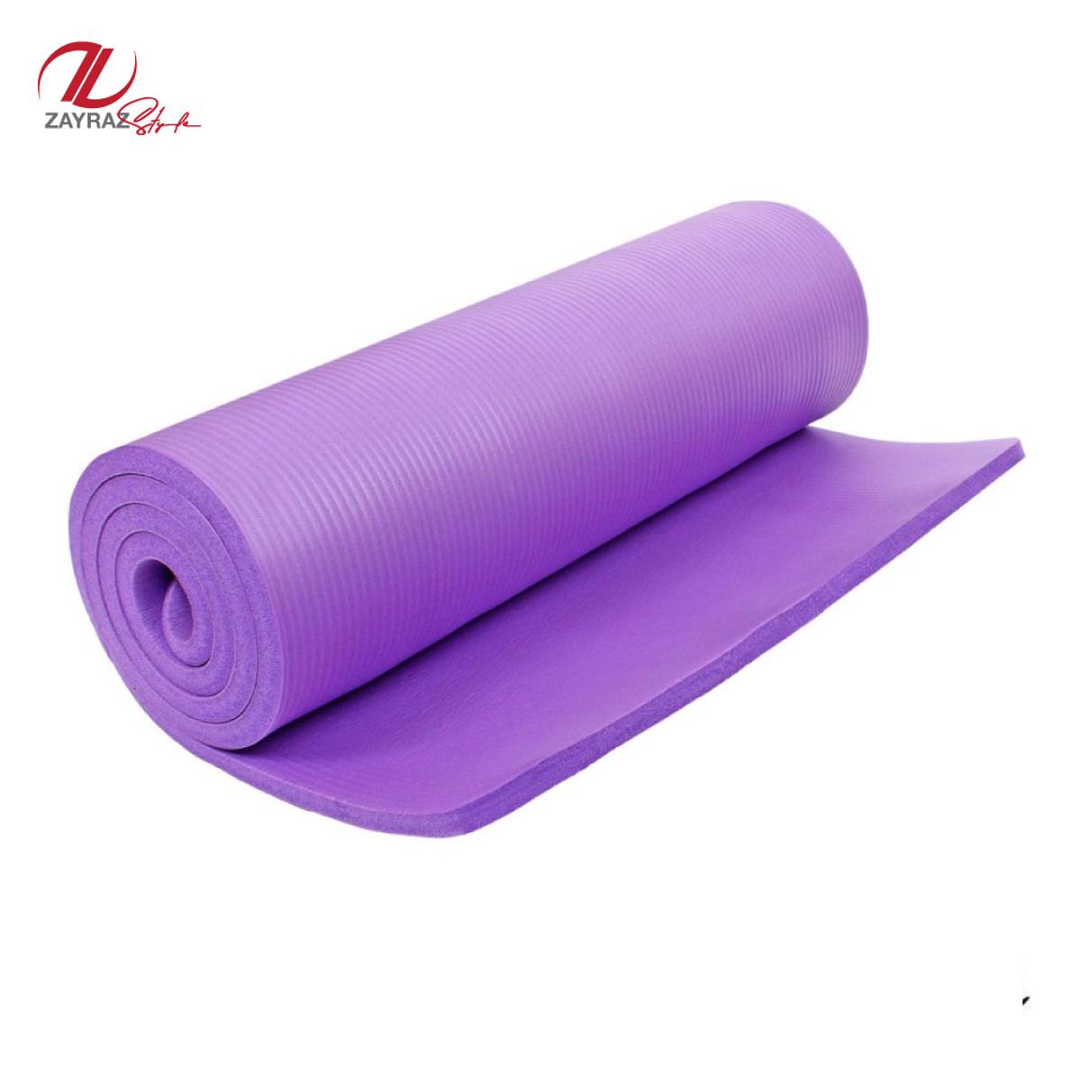 Yogamats 10 mm Thick, 6 feet (72 inches) Length, Almost 2 feet (23.4 inches) Width Yoga Mat, Non-slip surface Yoga, Eco Friendly Yoga Mat, Light Weight Yoga Mate, Home, Gym Workouts, Travel, Ideal for Women & Men, Moisture Resistance, Washable by zayraz