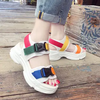 casual platform sandals