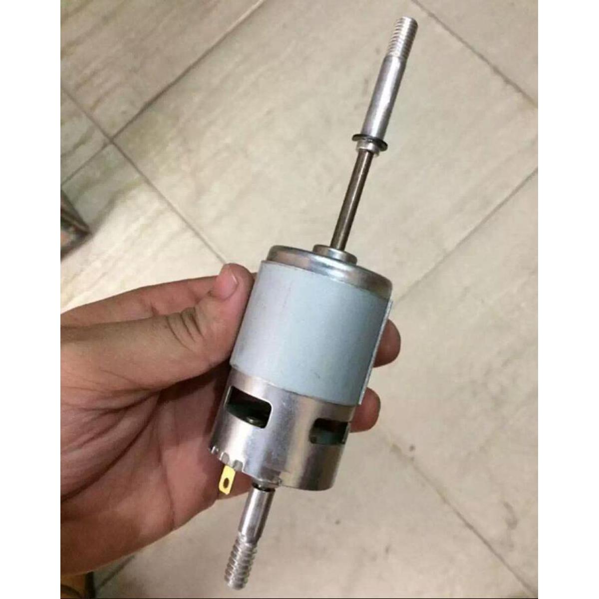 12V DC High Speed Long Shaft Heavy Duty High RPM Copper Motor