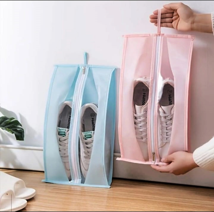 Pack of 5 Shoes Cover with Front Transparent bags with premium quality