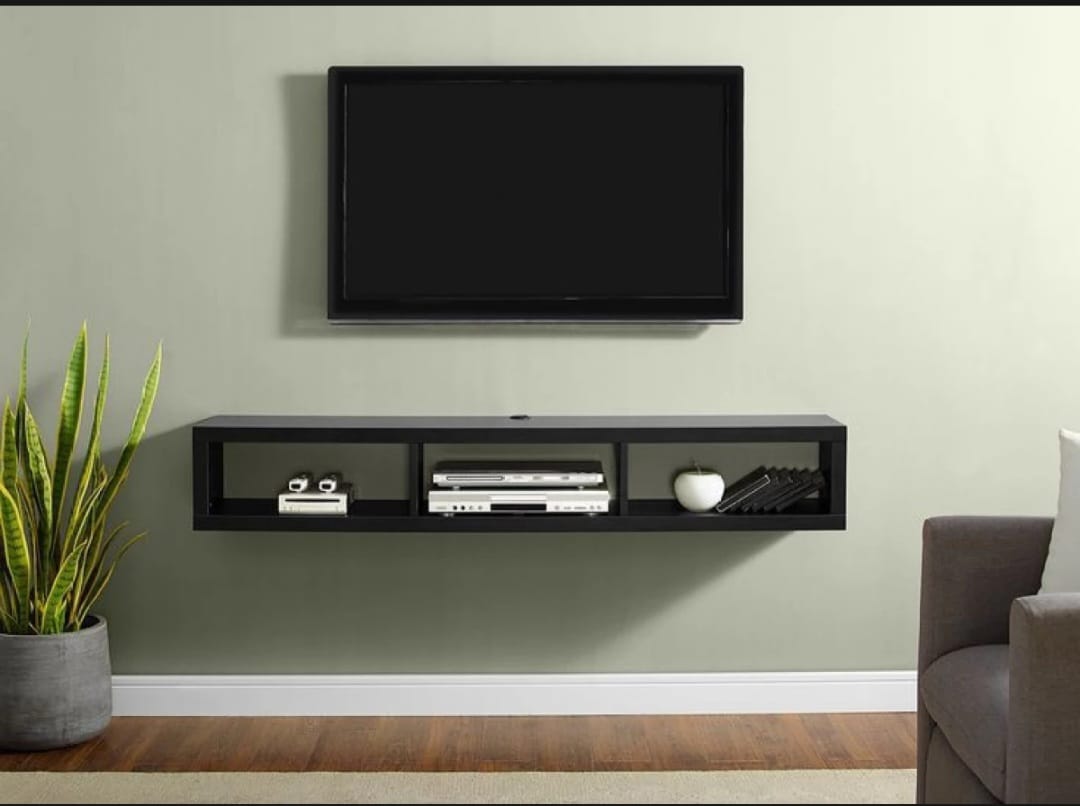 Led tv shelf Wall mounted Lcd racks Wall Mounted Media Console Floating TV Shelf Tv entertainment unit Floating tv rack