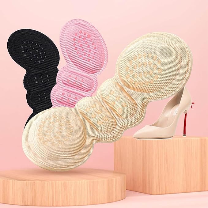 Women Insoles for Shoes High Heels Butterfly Adjust Size Heel Liner Grips Protector Sticker Pain Relief Foot Care Insert Cushion