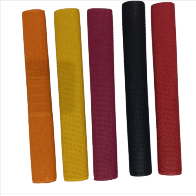 Cricket Bat Rubber Grip - Premium Quality Durable Cricket Bat Rubber for Better Shock Absorption - Multicolor For Bat Use New Edition