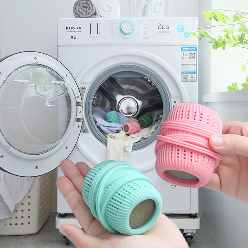 16 Pieces Washing Ball Lint Remover Balls Laundry Wash Magic Hair
