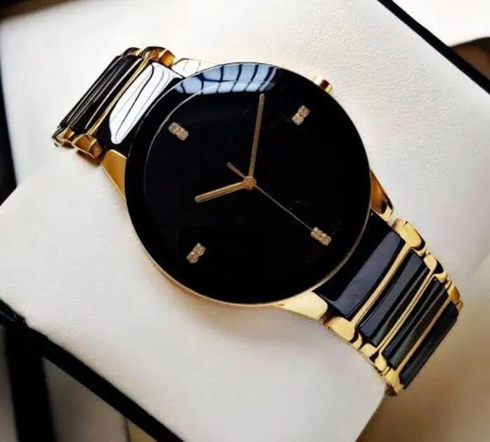 Classic Luxury Stainless Steel Watch for Men Boys -Stylish Stainless Steel Analog Quartz Mens Watches