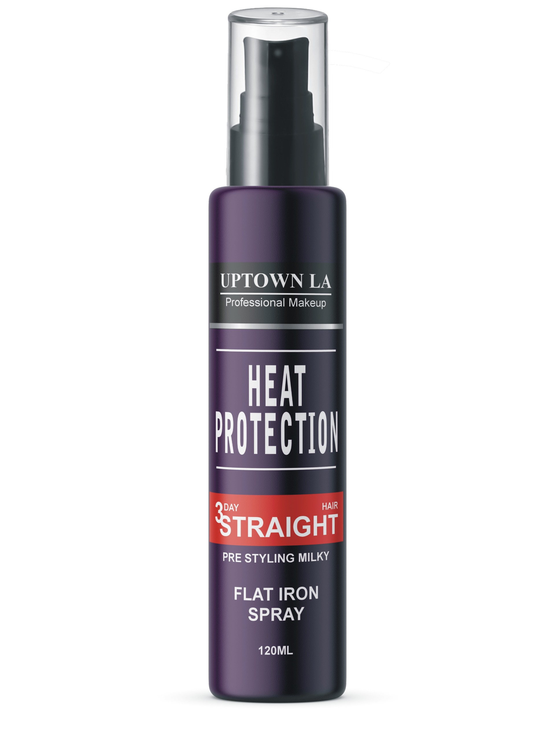 UPTOWN LA Heat Protection Spray For Hair Leave in Heat Primer Thermal Heat Protection Spray Hair Shine Mist Curly Perm Quick Styling Non washing Daraz.pk