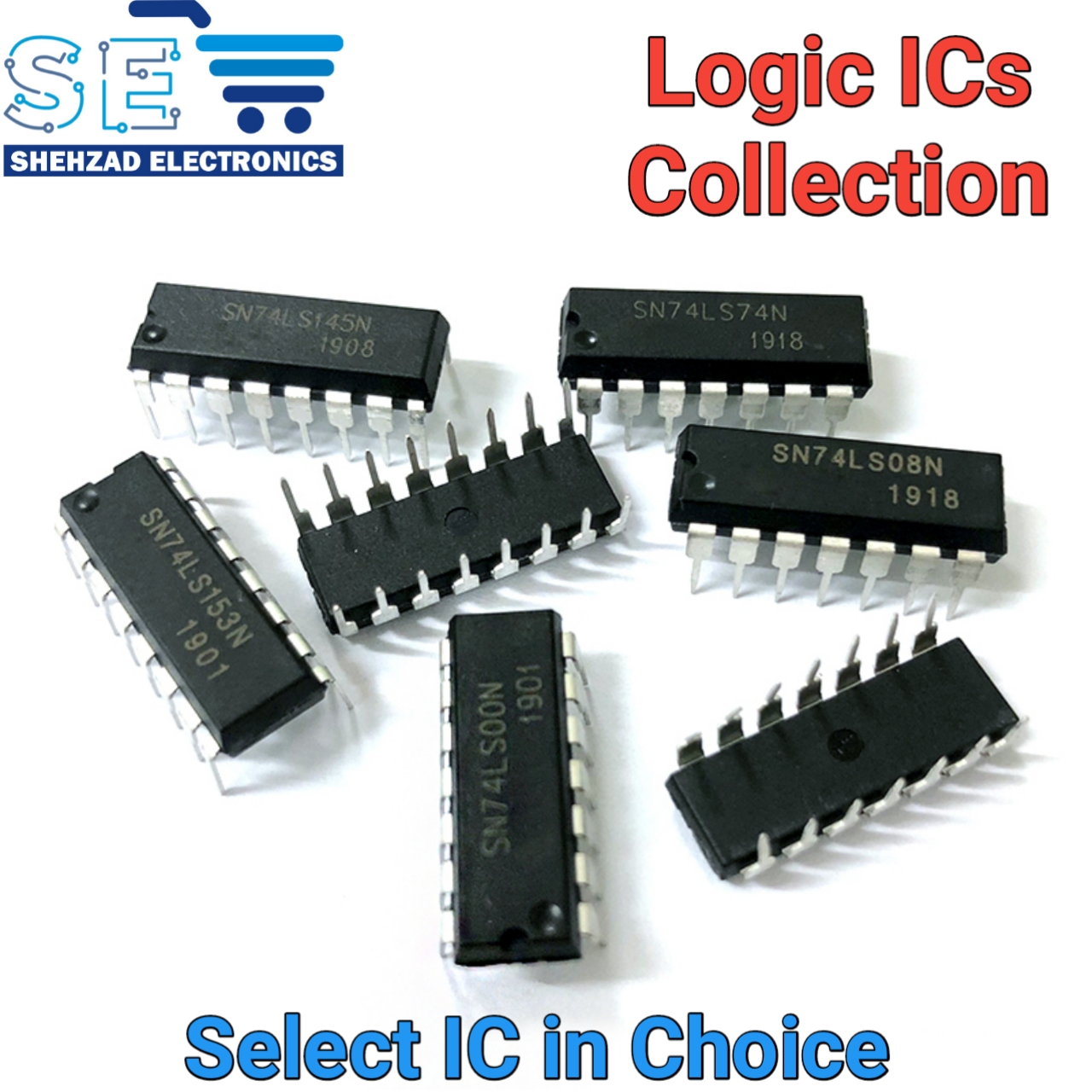 Logic IC Assortment 10Pcs Integrated IC Logic IC Driver IC 74LS00 ...