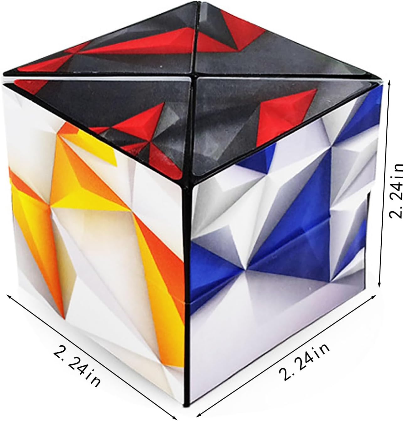 Infinite magnetic cube 3D three-dimensional geometric cube children's thinking exercise educational toys