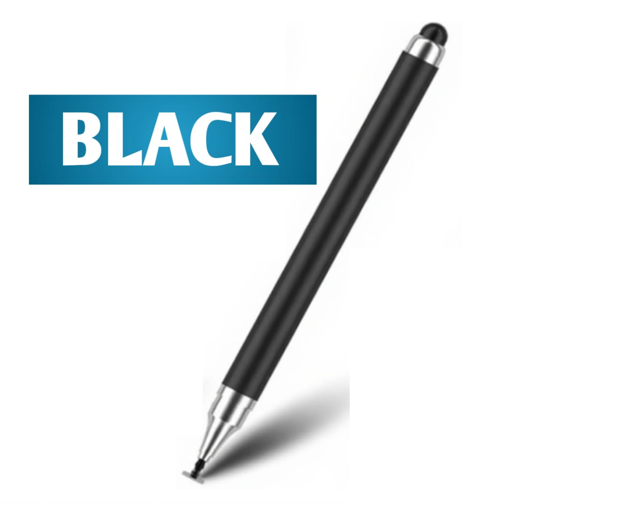 2 In 1 Universal Stylus Pen – Dual-Use Double-Headed Capacitive Silicone Disc Pencil For All Touchscreens, Android & Tablets