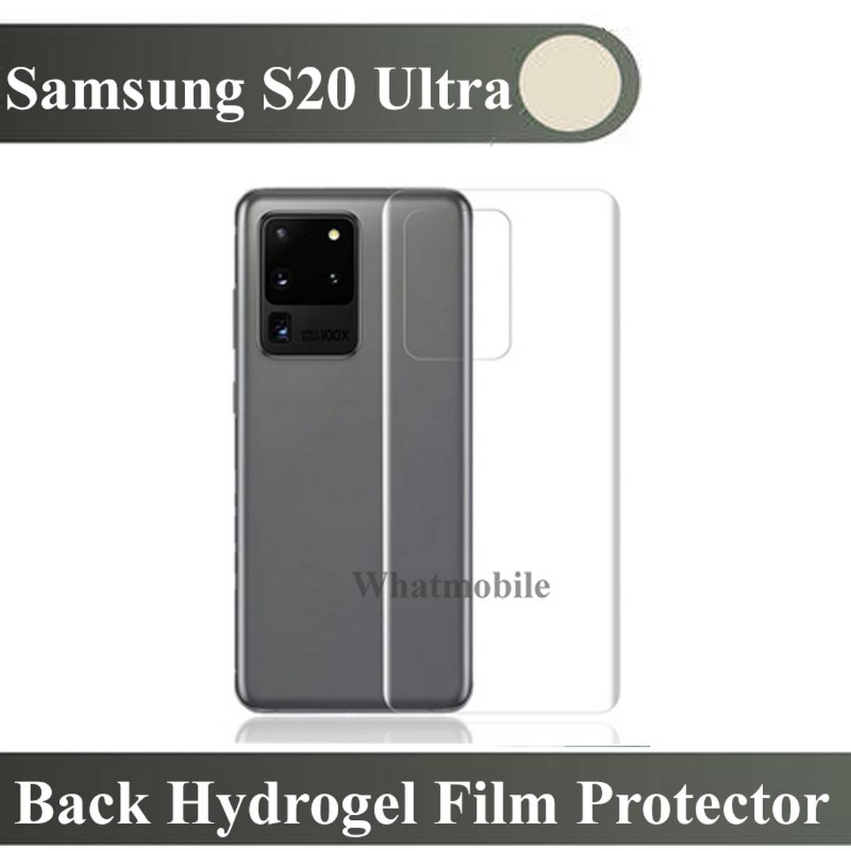 Samsung Galaxy S Ultra Back Jelly Protector Soft Clear Screen Guard Hydrogel Tpu Film Protection For S Ultra Transparent Buy Online At Best Prices In Pakistan Daraz Pk