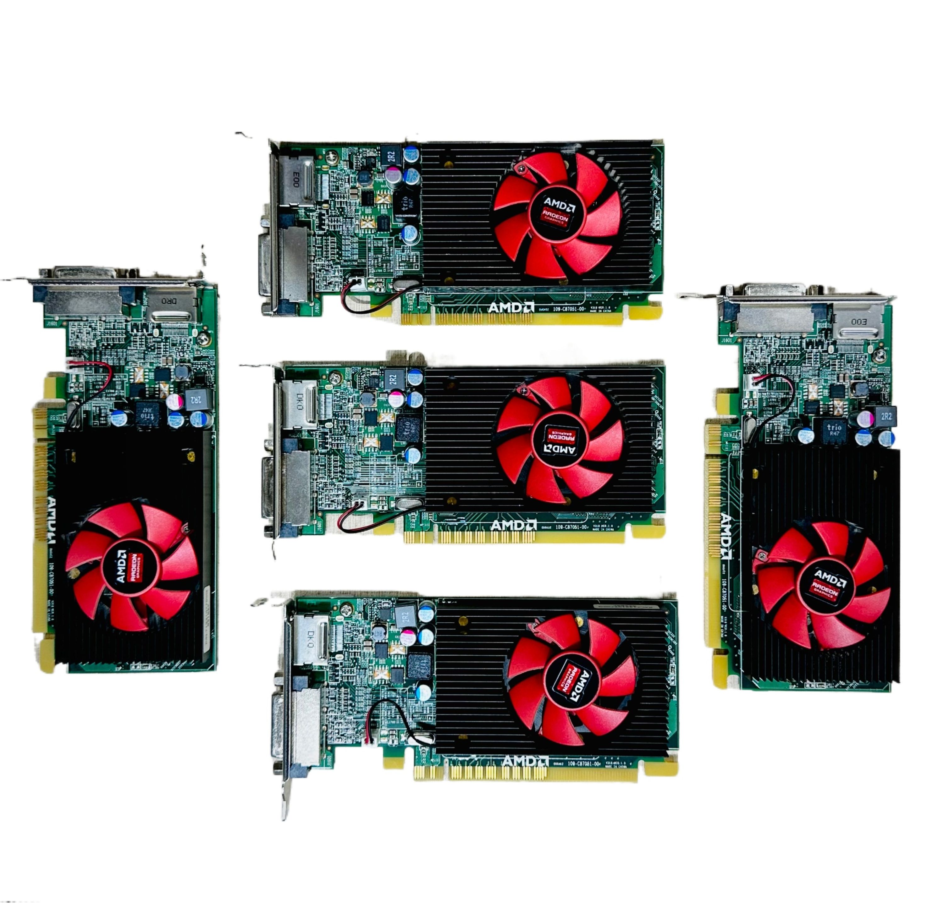 AMD Radeon R5 430 2GB DDR5 64-bit Low Profile Graphics Card – Smooth HD Display, Office & Basic Gaming GPU”