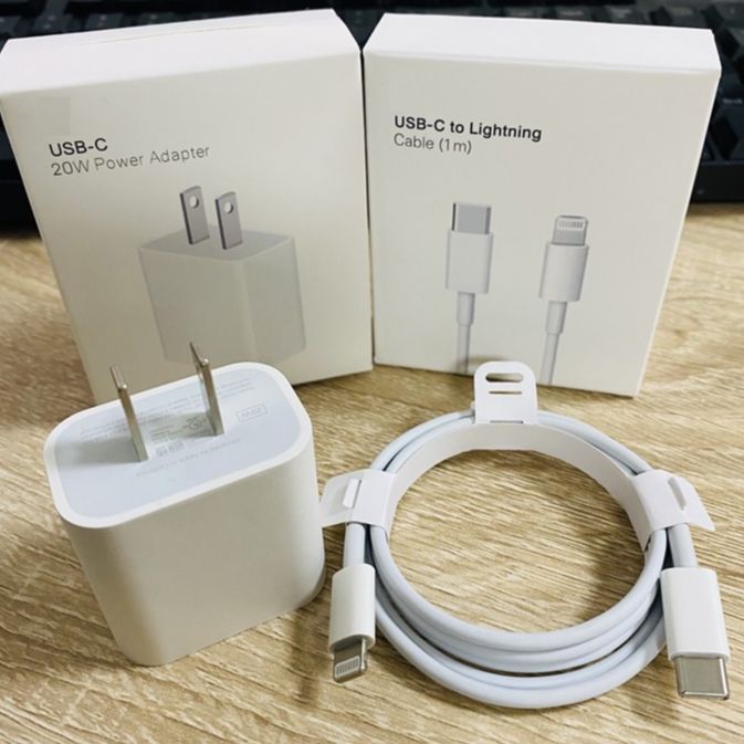 20watt Fast Charger With Cable Type C To Lightening 2pin 20watt Pd Charger Compatible With 7, 8, X, 11, 12, 13, 14