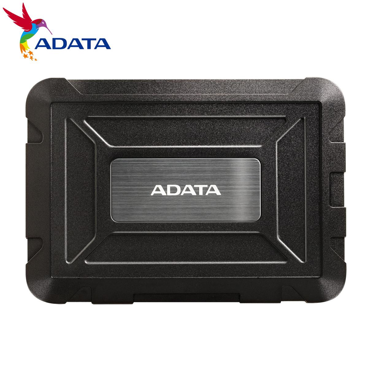 ADATA ED600 USB 3.2 SSD 2.5inch and Hard Drive Enclosure IP54 Waterproof Shockproof Dustproof