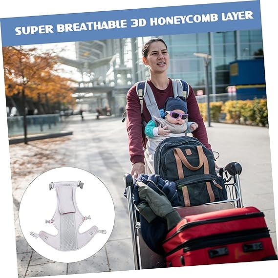 Baby Carrier Belt | Adjustable Straps, Ergonomic & Washable Design, Strong Material | Infant & Toddler Carrier Bag | Newborn Hip Seat Sling