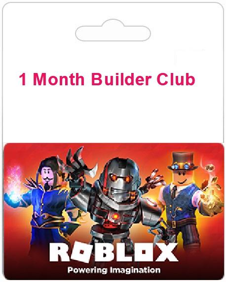 Roblox Game Card Online Store In Pakistan Daraz Pk - roblox 1 month builders club membership