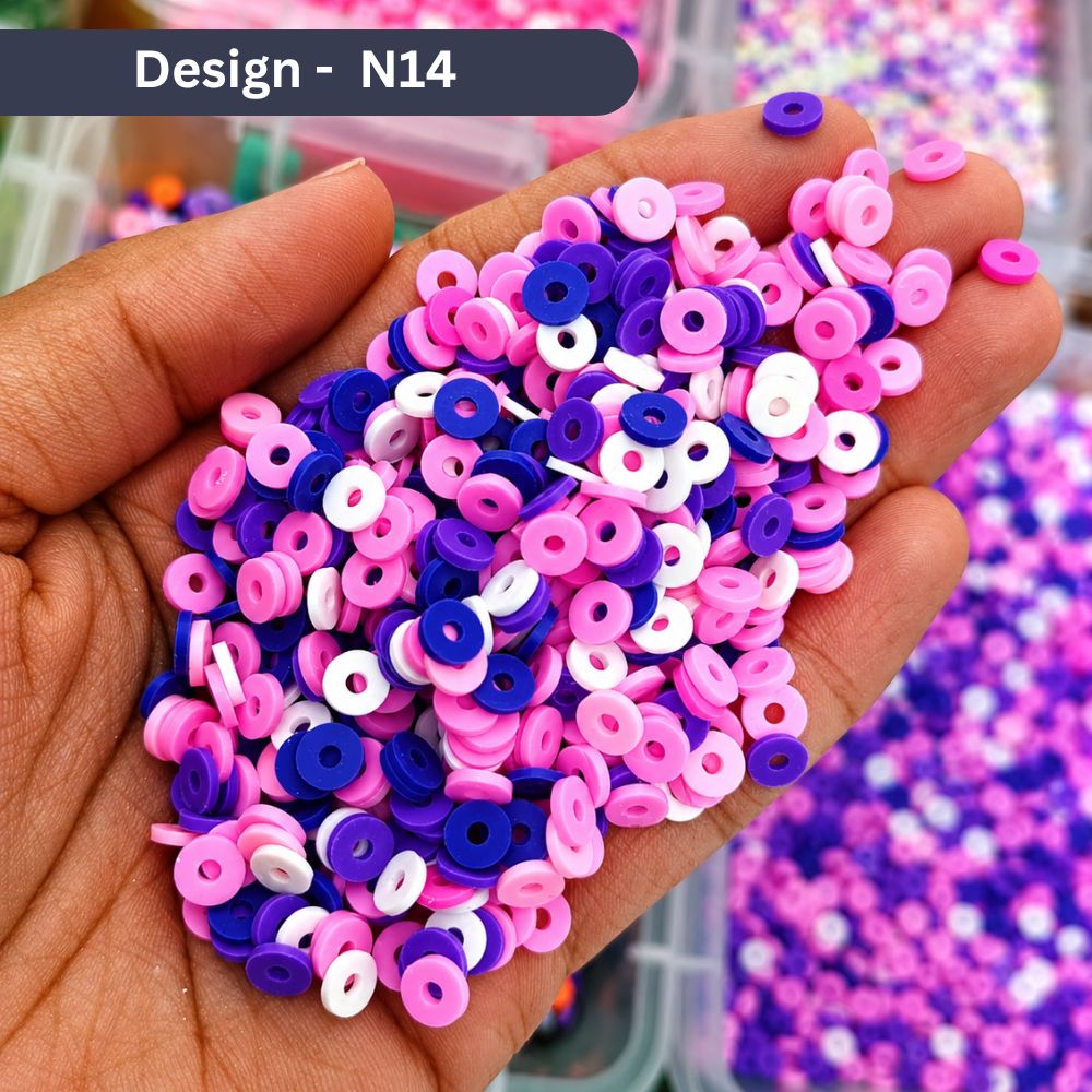250/500/1000/5000/ Pcs Jewelry Making Clay Rings Material Bracelet Rings Multicolor Multicolor Mix Clay Rings For Bracelet Making Buy Rings For Bracelet Beads Material Jewelry Making by SAMS COLLECTION