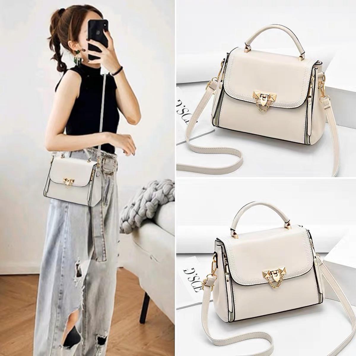 Women Hand Bags PU Faux Leather Top Handel Bags Shoulder Bag For Girls Ladies Hand Bag For Party Bridals Bags