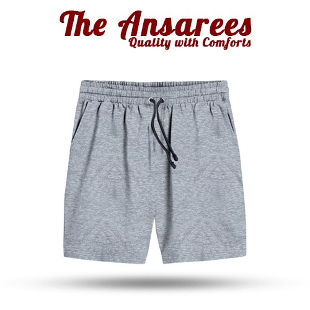 The Ansarees - Jersey Shorts for Men - Loose Fit Jersey Shorts
