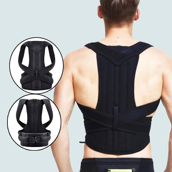 Daachi Adjustable  Posture Corrector Corset Back Brace Back Belt Lumbar Support Straight Corrector