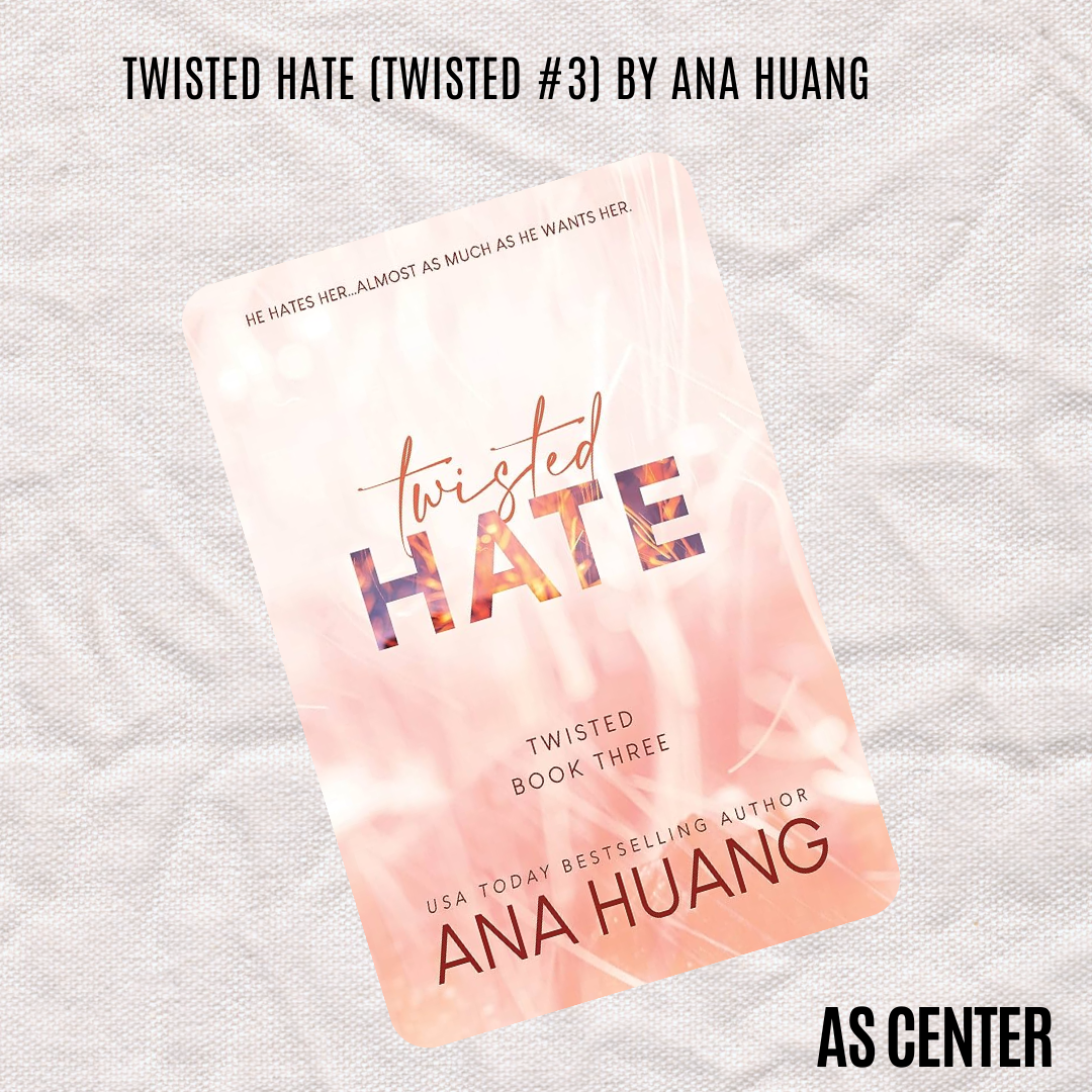 Cover Reveal: Twisted Hate (Twisted, #3) by Ana Huang – The