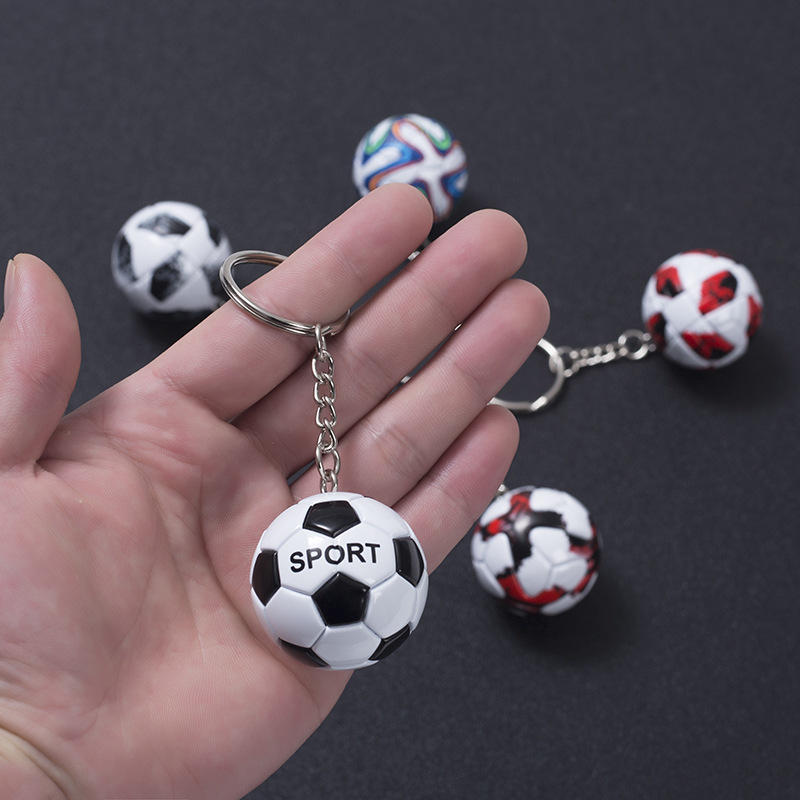 World Cup Small Football Pendant Keychain Bag Ornament World Cup