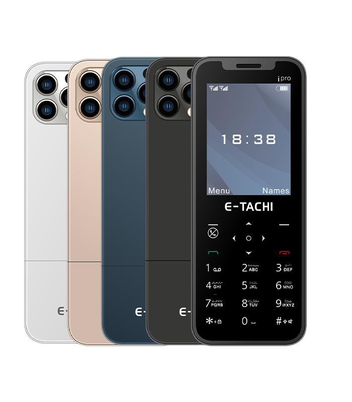 IPRO+ E-TACHI - 2.4'' Display, Dual Sim, 32MB RAM, 32MB ROM, 2000mAh ...