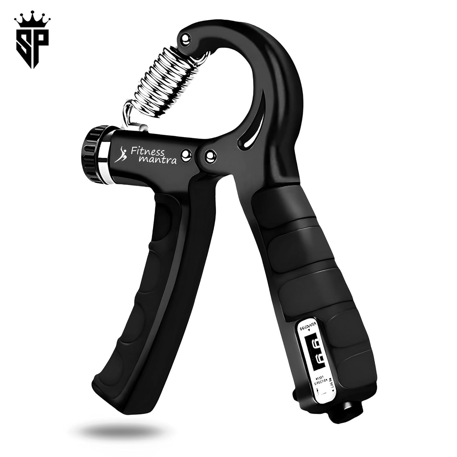 SP Dealz Adjustable Hand Gripper with Counter 10KG–60KG – Professional Hand Grip Strengthener, Finger Exerciser & Power Gripper for Men & Women