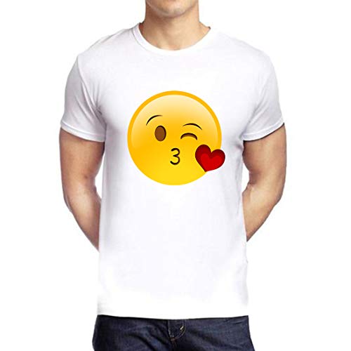 smiley printed t shirt