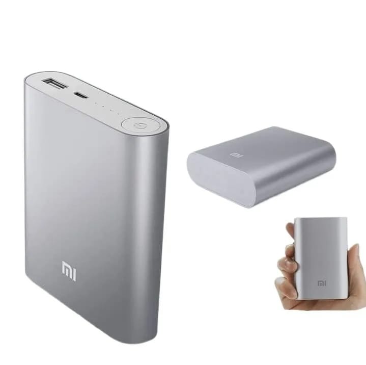 Xiaomi Mi Redmi Power Bank 10400mAh – Fast Charging Portable Charger – Xiaomi Redmi 10400mAh Powerbank – Compact Design – USB & Micro USB – For All Devices
