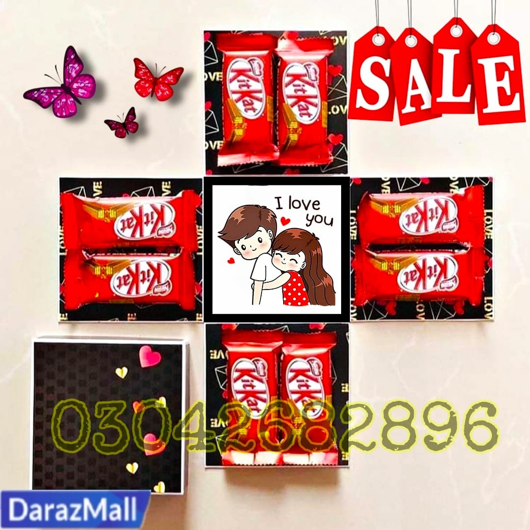 Chocolates Explosion Gift Box Online in Pakistan - Birthday Box